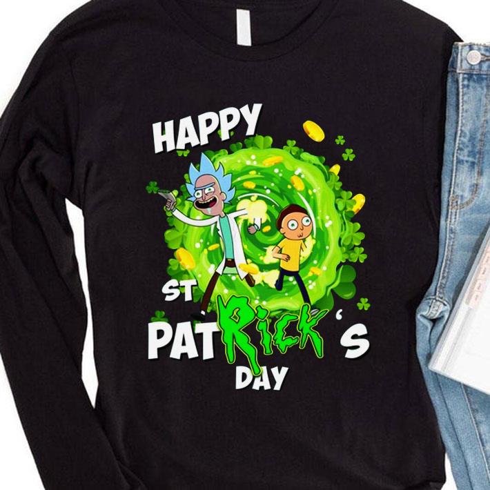Rick And Morty Crossover Happy PatRick's Day Shirt