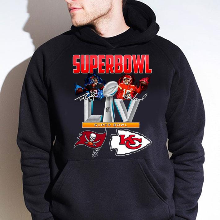Premium Super Bowl LIV 2021 Bucs Vs Chiefs Tom Brady Vs Patrick Mahomes Shirt 1 Super Bowl LIV 2021 Bucs Vs Chiefs Tom Brady Vs Patrick Mahomes Shirt