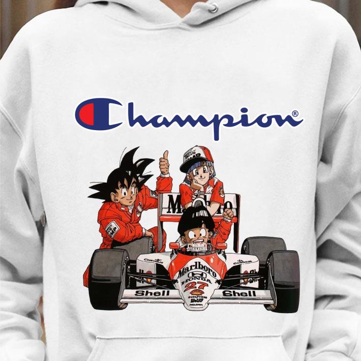 Original Champion Dragon Ball Son Goku Bulma Son Gohan shirt 1 Champion Dragon Ball Son Goku Bulma Son Gohan shirt