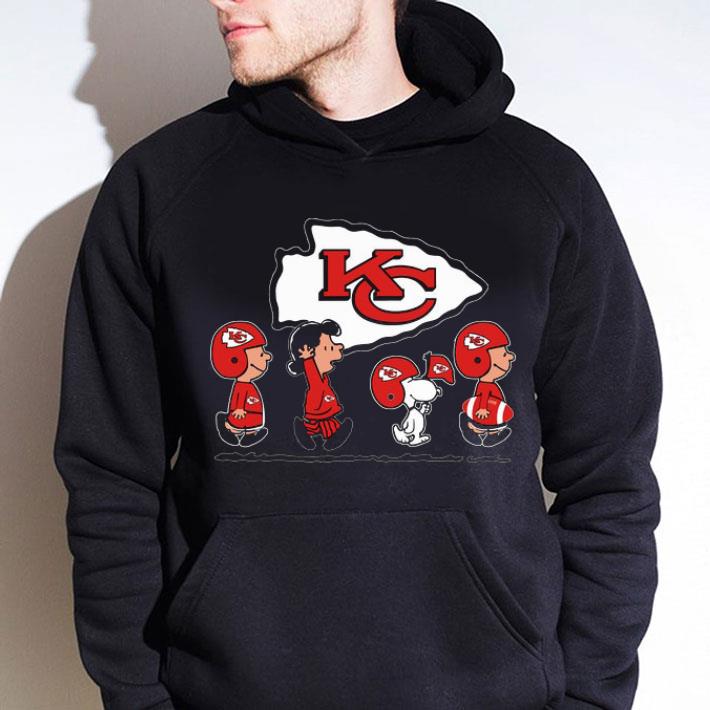 Kansas City Chiefs Snoopy Charlie Brown Super Bowl Peanuts Shirt
