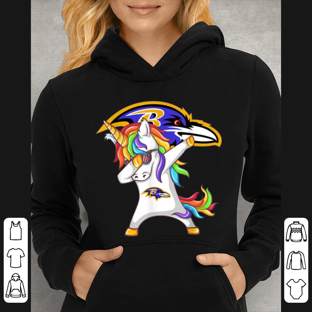 Original Patrick Unicorn Dabbing Baltimore Ravens shirt