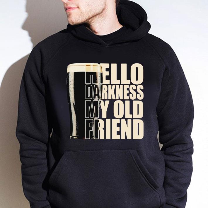 Beer Hello Darkness My Old Friend shirt