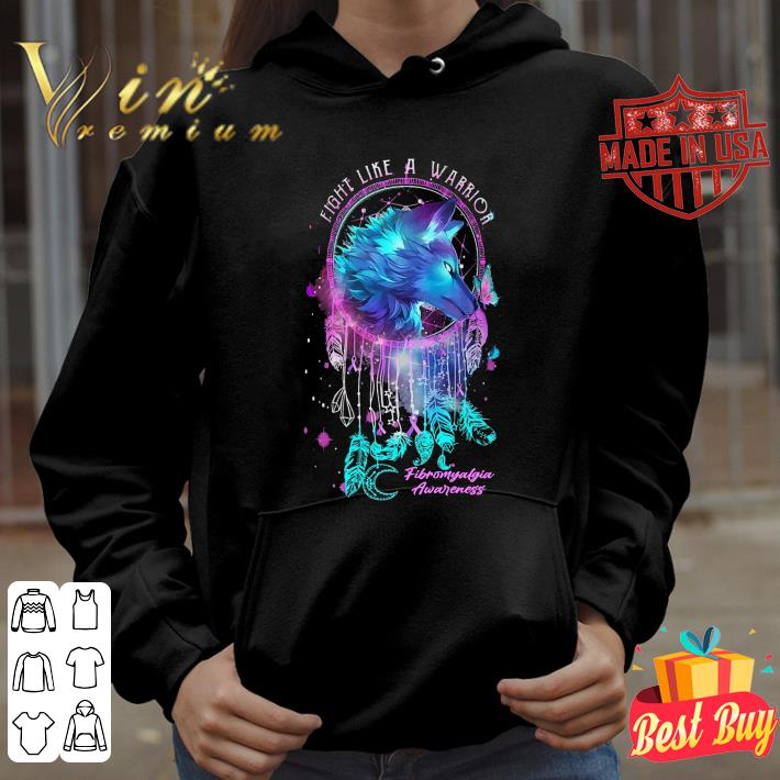 Hot Dreamcatcher Wolf Fight Like A Warrior Fibromyalgia Awareness shirt 1 Dreamcatcher Wolf Fight Like A Warrior Fibromyalgia Awareness shirt