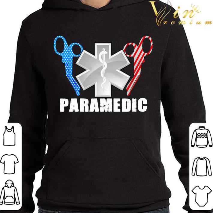 Paramedic Logo And Scissors American shirt
