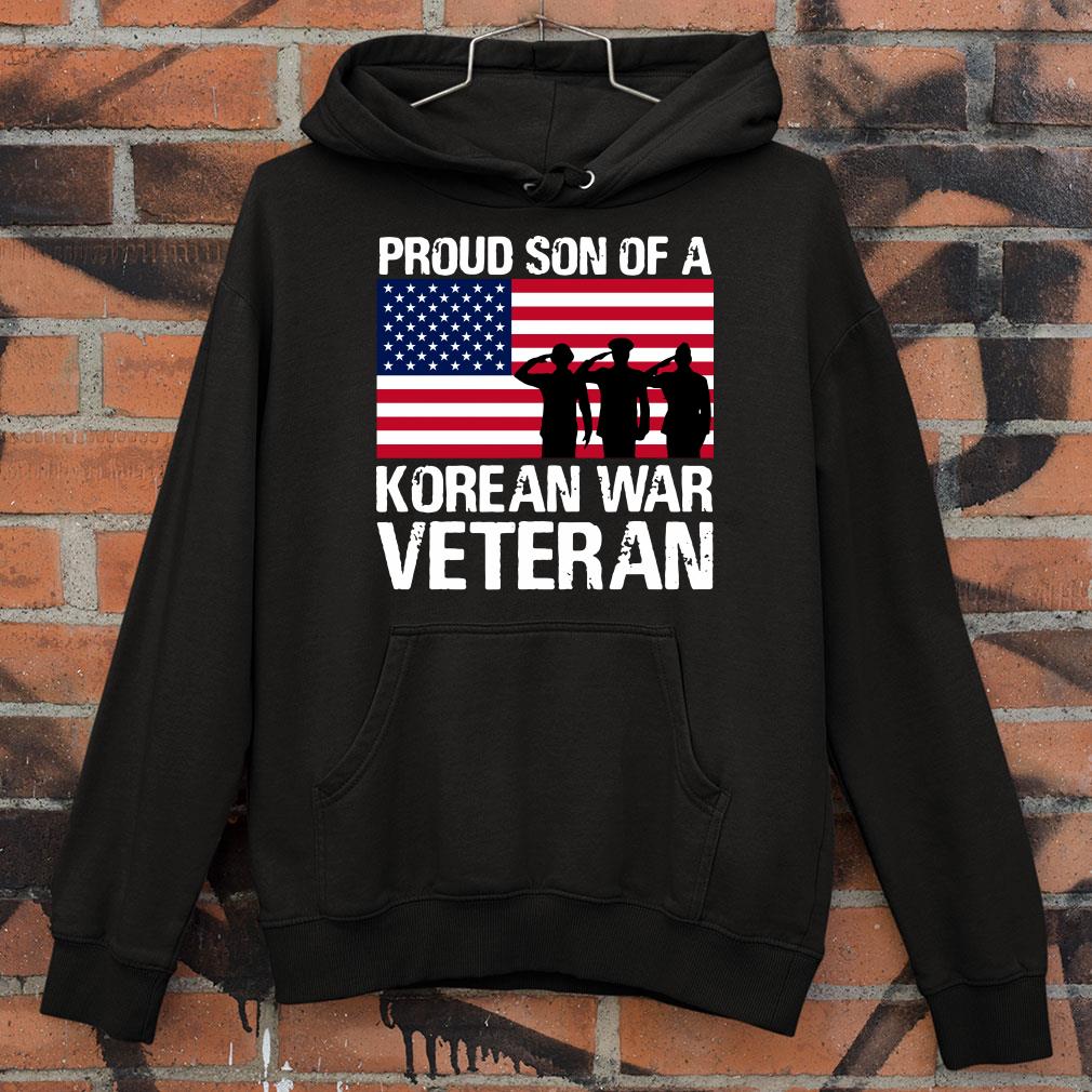 Awesome Proud Son Of A Korean War Veteran Military Family shirt 1 Proud Son Of A Korean War Veteran Military Family shirt