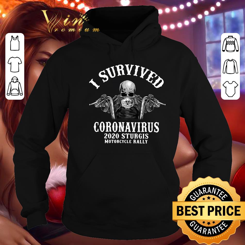 Awesome Skeleton I Survived Coronavirus 2020 Sturgis Motorcycle Rally shirt 1 Skeleton I Survived Coronavirus 2020 Sturgis Motorcycle Rally shirt
