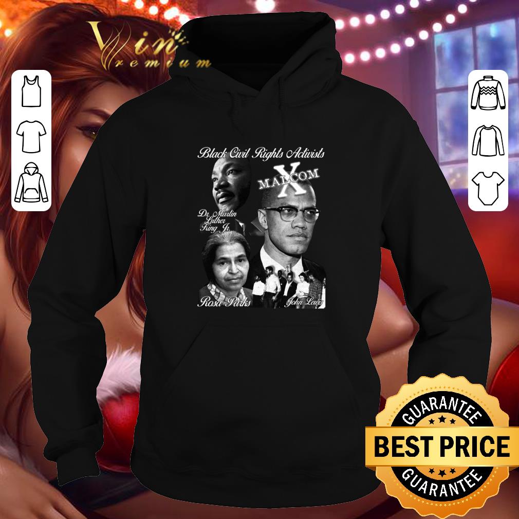 Original Black Civil Rights Leaders MLK Malcom X Rosa Parks John Lewis Vintage Style T-Shirt 1 Black Civil Rights Leaders MLK Malcom X Rosa Parks John Lewis Vintage Style T-Shirt