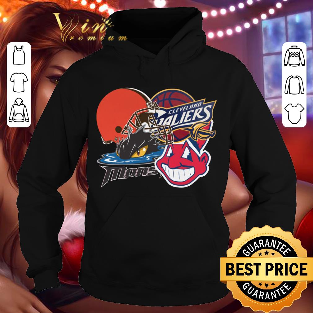 Awesome Cleveland Indians Cleveland Monsters Cleveland Cavaliers Cleveland Browns Shirt 4 Cleveland Indians Cleveland Monsters Cleveland Cavaliers Cleveland Browns Shirt