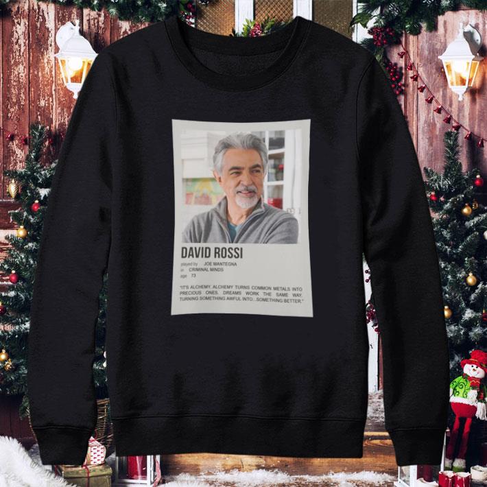David Rossi Criminal Minds Tv Series T-Shirt 1 David Rossi Criminal Minds Tv Series T-Shirt