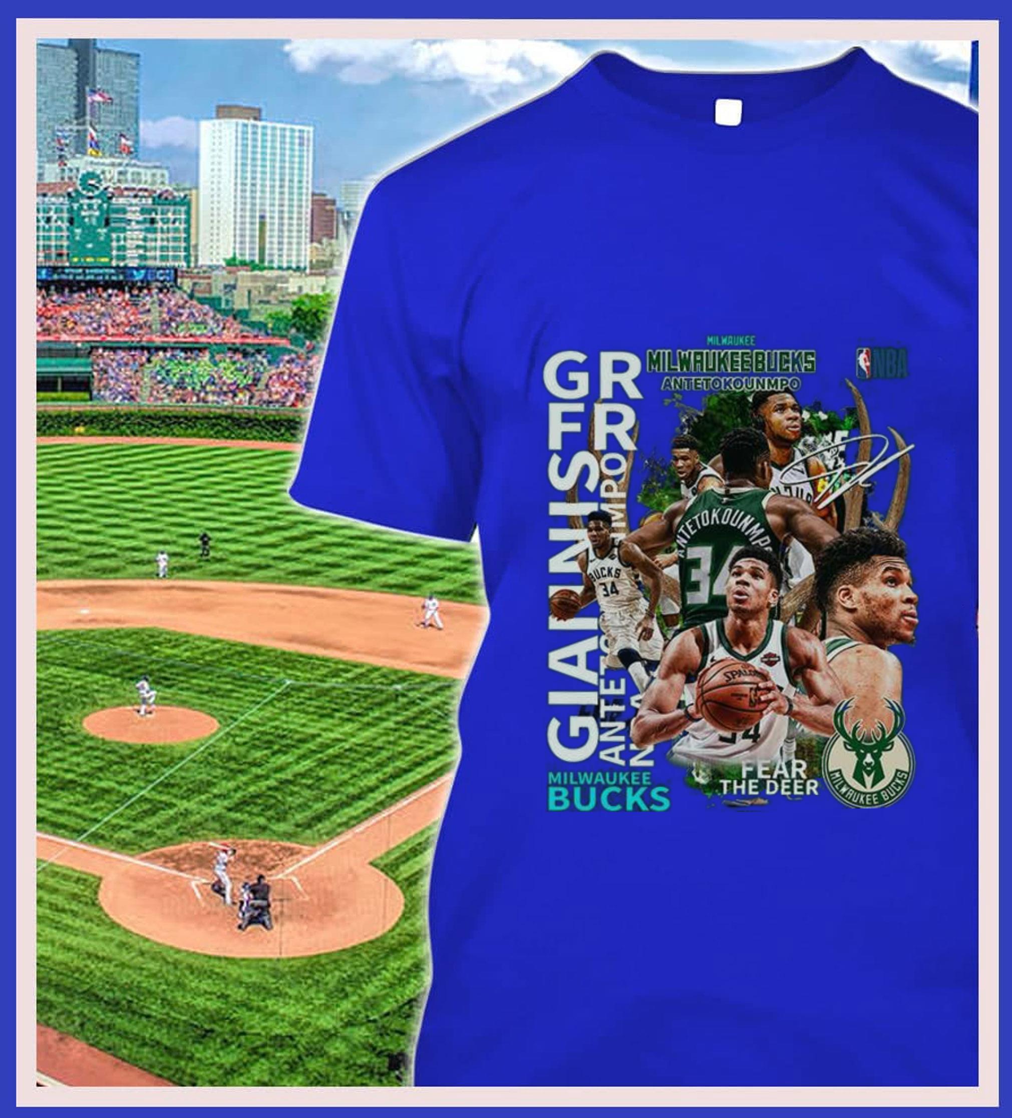 Official NBA Milwaukee Bucks 34 Giannis Antetokounmpo Fear The Deer Signature Shirt 2 NBA Milwaukee Bucks 34 Giannis Antetokounmpo Fear The Deer Signature Shirt