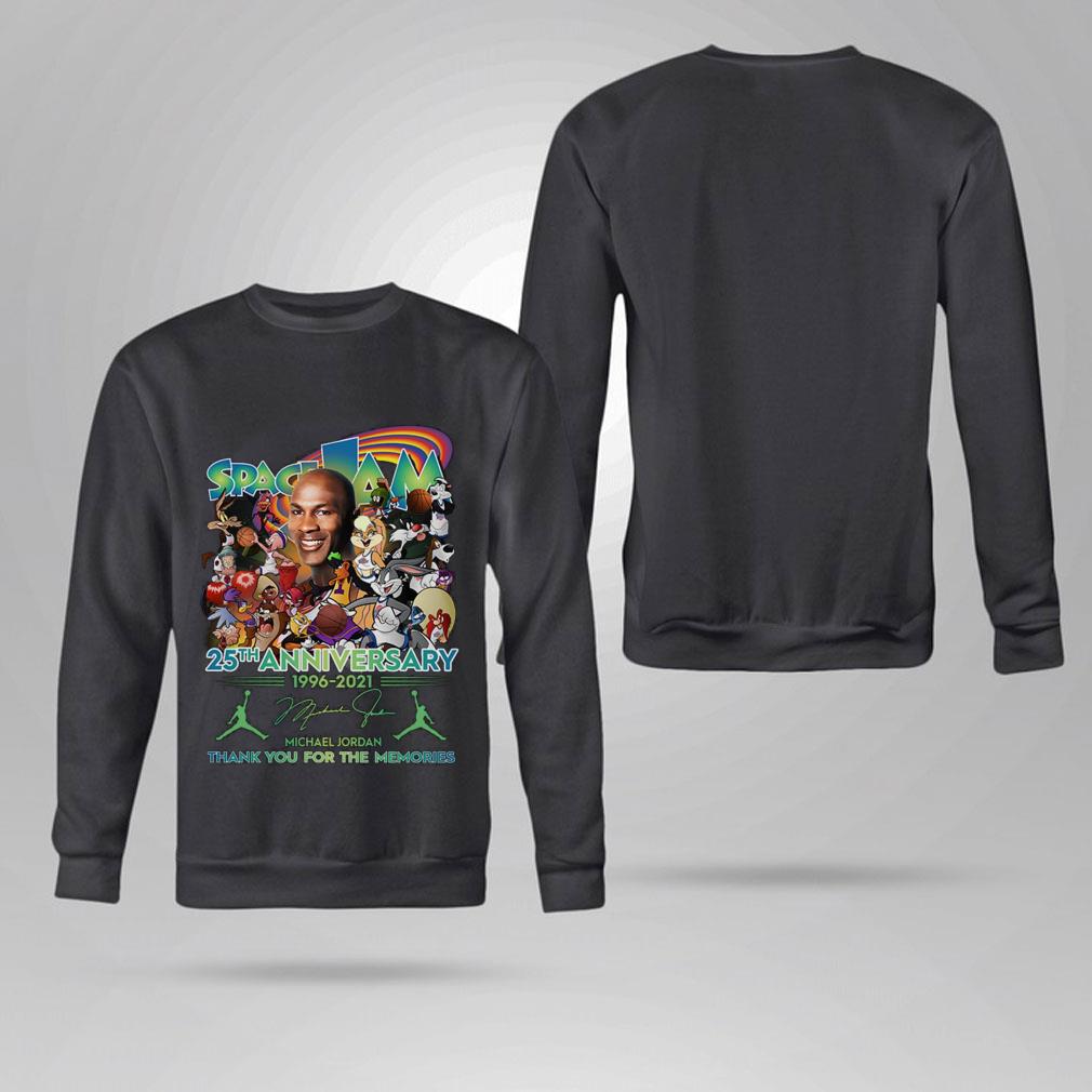 Original Space Jam A New Legacy 25th anniversary 1996-2021 Michael Jordan Signature Thank You For The Memories Shirt 4 Space Jam A New Legacy 25th anniversary 1996-2021 Michael Jordan Signature Thank You For The Memories Shirt