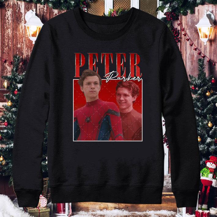 Official Vintage Peter Parker Tom Holland Spider Man Signature Homage Shirt 1 Vintage Peter Parker Tom Holland Spider Man Signature Homage Shirt