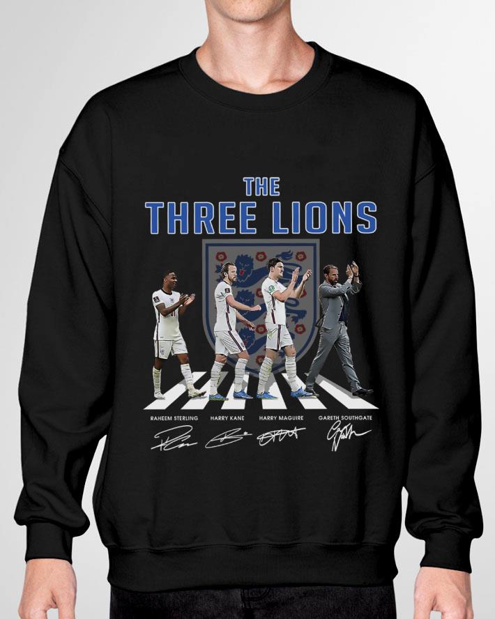 Abbey Road The Three Lions England Team Signatures Shirt 3 Abbey Road The Three Lions England Team Signatures Shirt