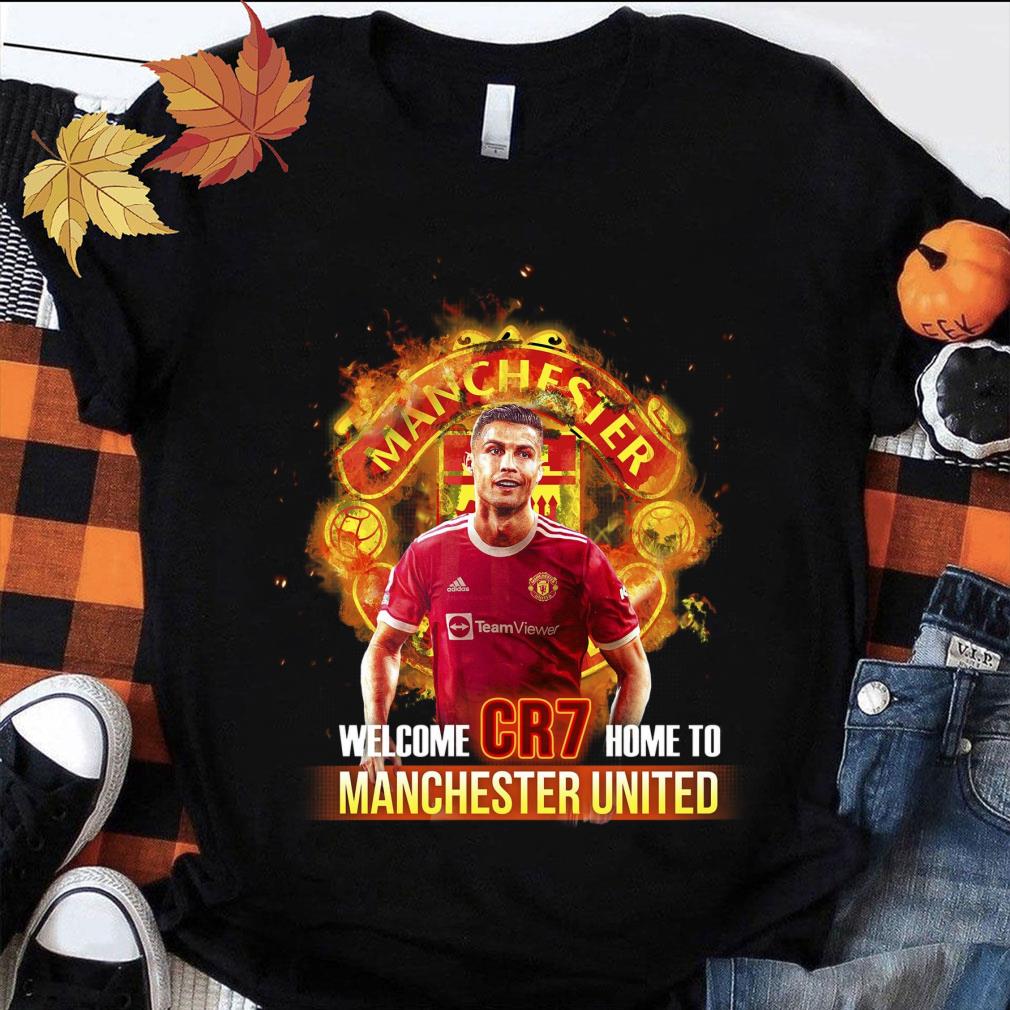 Best Adidas Cristiano Ronaldo Welcome CR7 Home To Manchester United FC Shirt
