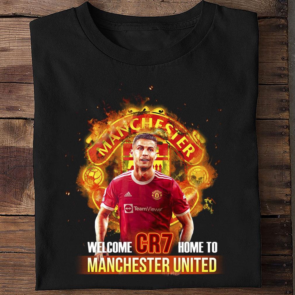 Best Adidas Cristiano Ronaldo Welcome CR7 Home To Manchester United FC Shirt 2 Adidas Cristiano Ronaldo Welcome CR7 Home To Manchester United FC Shirt
