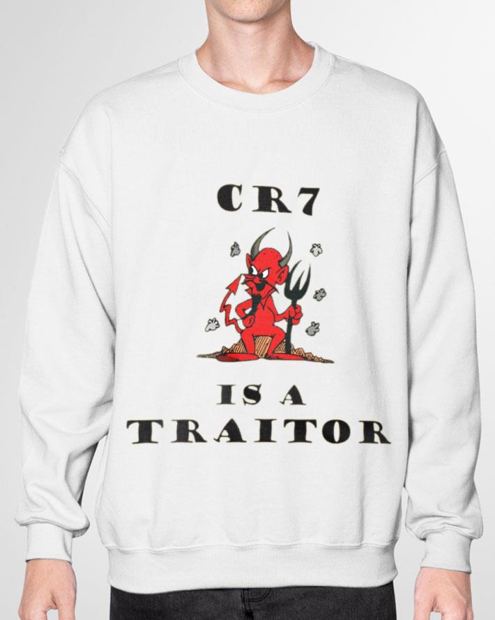 Official Cristiano Ronaldo CR7 Is A Traitor Manchester United Red Devil Shirt 3 Cristiano Ronaldo CR7 Is A Traitor Manchester United Red Devil Shirt