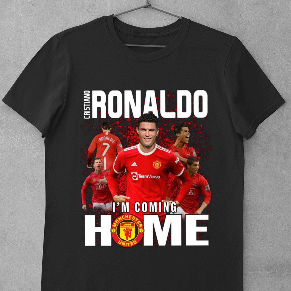 Awesome Cristiano Ronaldo Cr7 I'm Coming Home Manchester United Shirt