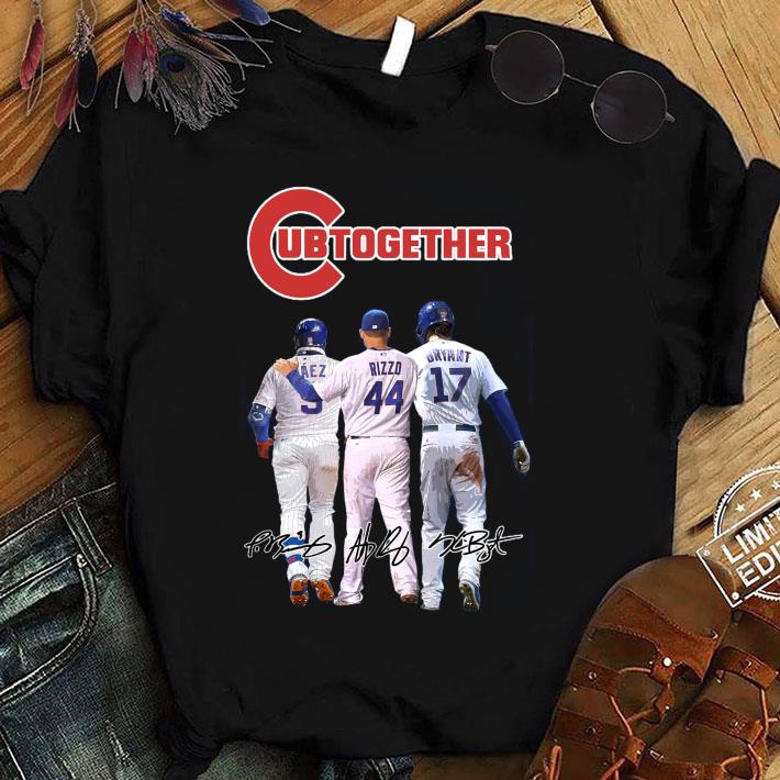 Hot Cub Together Chicago Cubs Javier Baez Rizzo Kris Bryant Signatures Shirt 1 Cub Together Chicago Cubs Javier Baez Rizzo Kris Bryant Signatures Shirt