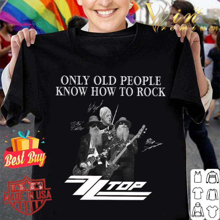 Funny Dusty Hill ZZ Top Only Old People Know How To Rock Signatures Shirt 1 Dusty Hill ZZ Top Only Old People Know How To Rock Signatures Shirt