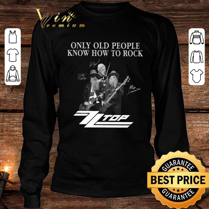 Funny Dusty Hill ZZ Top Only Old People Know How To Rock Signatures Shirt 4 Dusty Hill ZZ Top Only Old People Know How To Rock Signatures Shirt