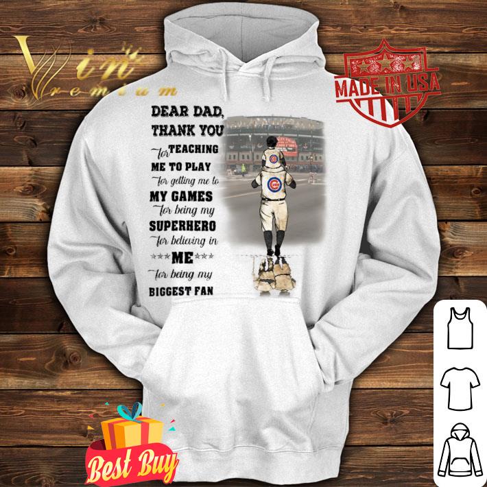 Best Father's day dear dad thank you teaching me to play for getting me to my games shirt 4 Father's day dear dad thank you teaching me to play for getting me to my games shirt