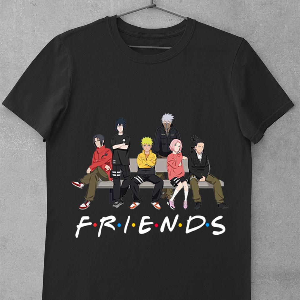 Original Friends LIBERE For Naruto Anime Sasuke Kakashi Sakura Itachi Shikamaru Shirt