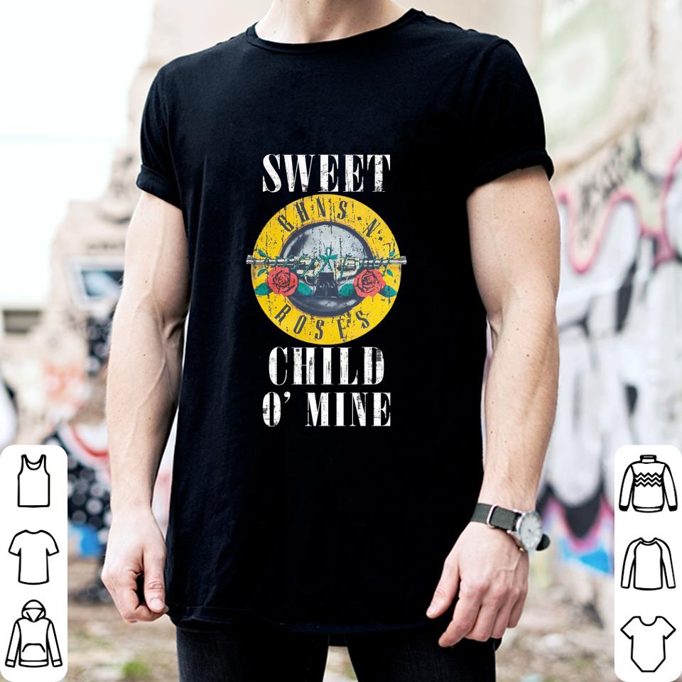 Awesome Guns N' Roses band hard rock Sweet Child O' Mine shirt 2 Guns N' Roses band hard rock Sweet Child O' Mine shirt