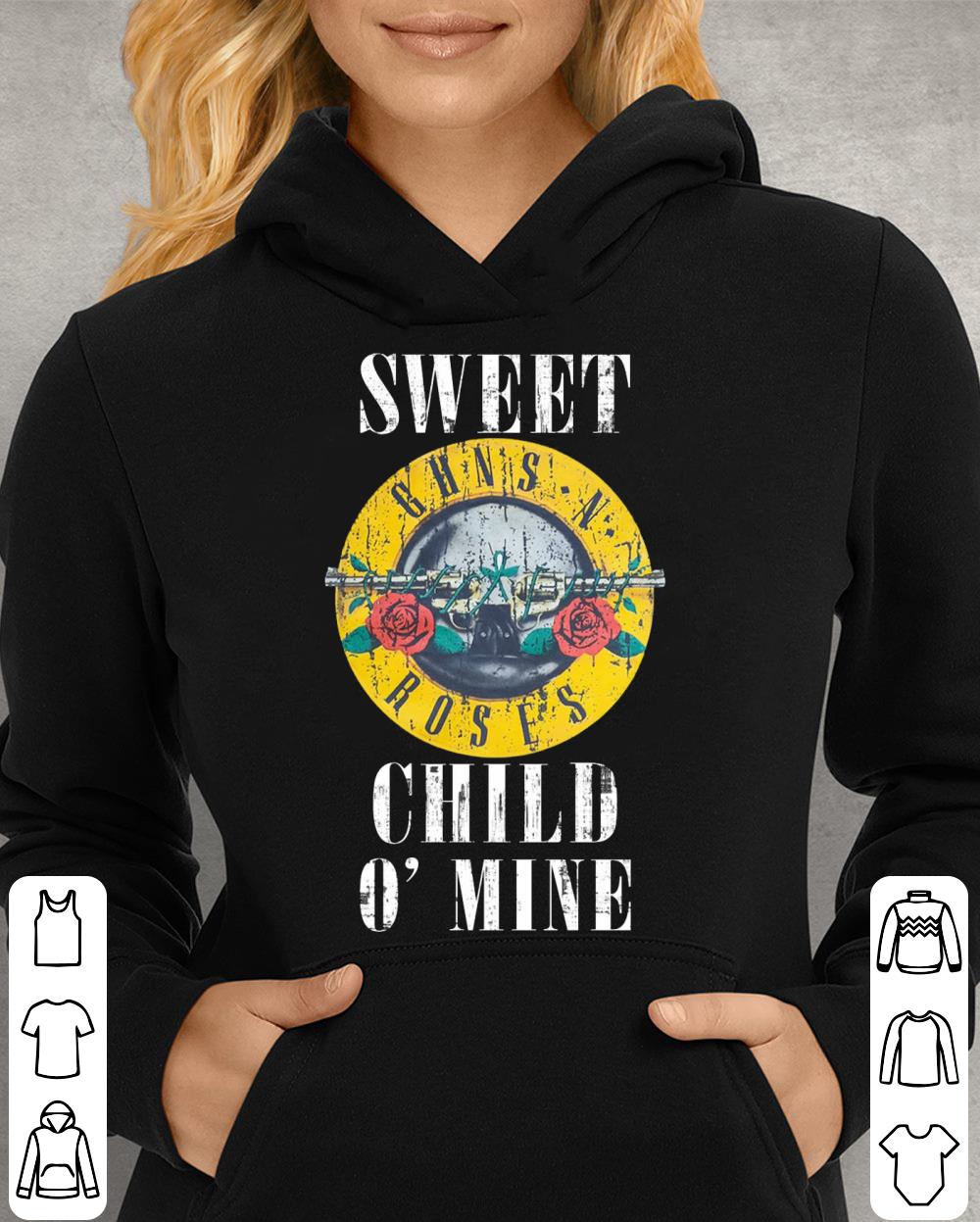 Awesome Guns N' Roses band hard rock Sweet Child O' Mine shirt 4 Guns N' Roses band hard rock Sweet Child O' Mine shirt