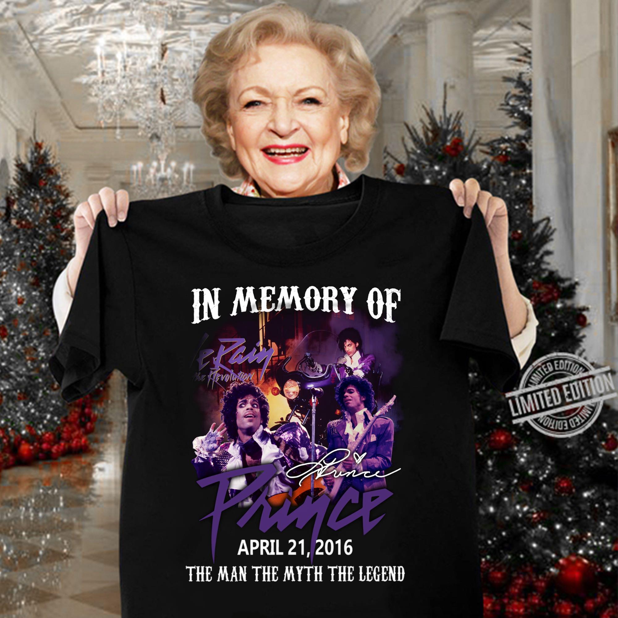 Best In memory of Prince and The Revolution Purple Rain April 21 2016 Signature The Man The Myth The Legend Shirt 3 In memory of Prince and The Revolution Purple Rain April 21 2016 Signature The Man The Myth The Legend Shirt
