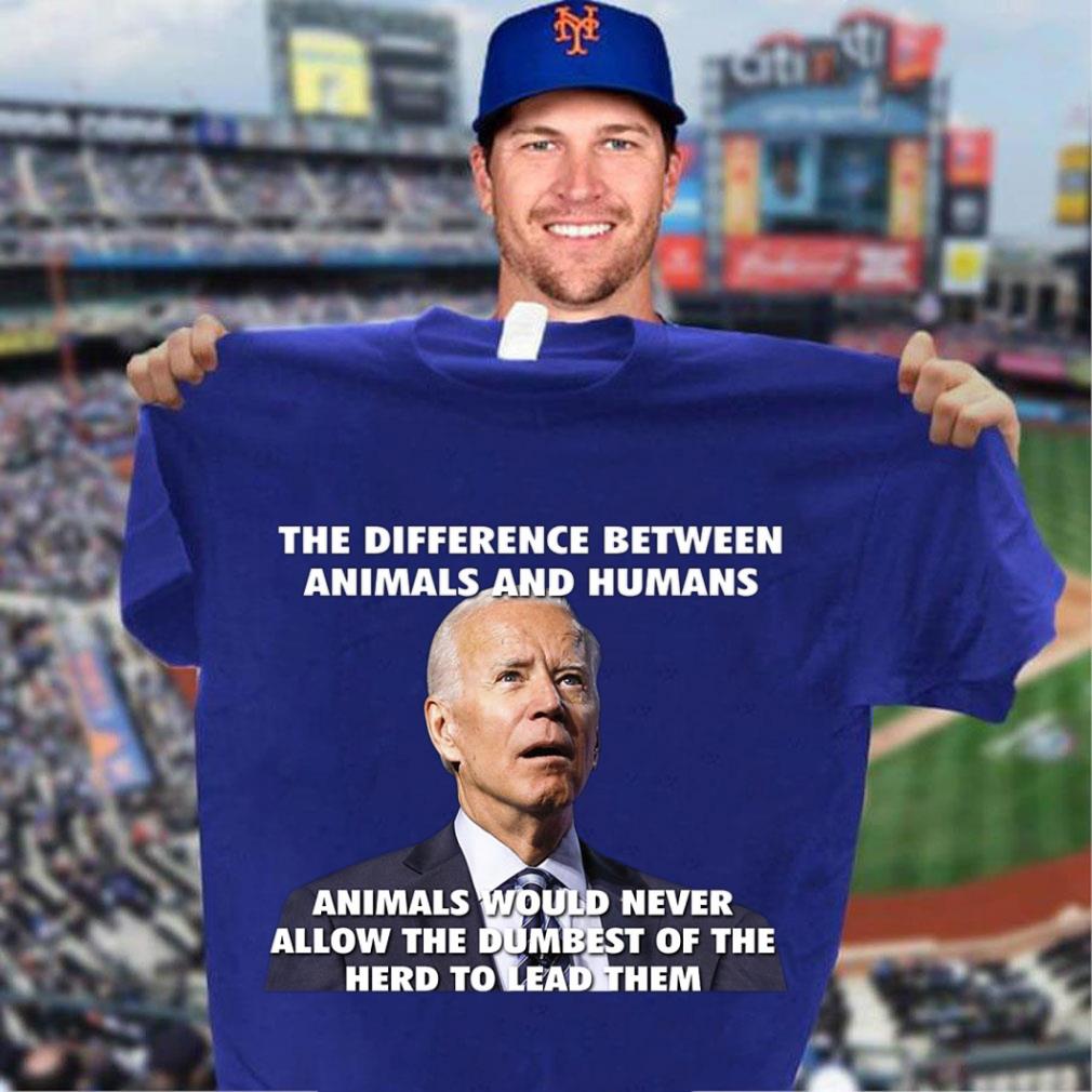 Premium Joe Biden The Difference Between Animals And Humans Shirt 3 Joe Biden The Difference Between Animals And Humans Shirt