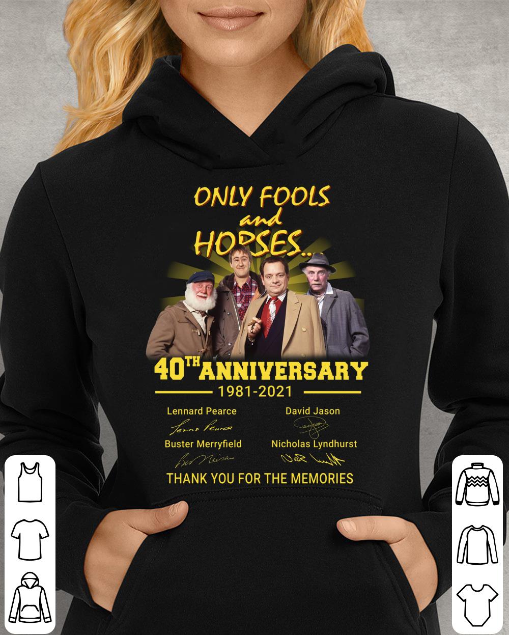 Hot Only Fools and Horses 40th Anniversary 1981-2021 Signatures shirt 4 Only Fools and Horses 40th Anniversary 1981-2021 Signatures shirt