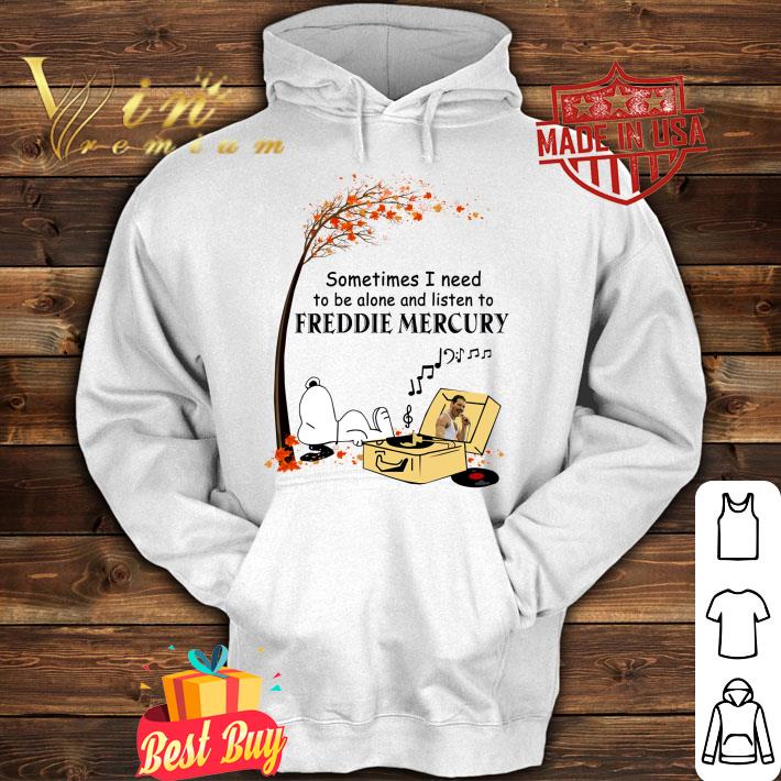 Premium Peanuts Snoopy Sometime I Need To Be Alone And Listen To Freddie Mercury Shirt 4 Peanuts Snoopy Sometime I Need To Be Alone And Listen To Freddie Mercury Shirt