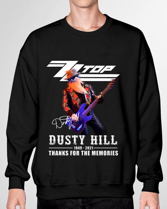Awesome RIP Dusty Hill 1949-2021 Signature Thank You For The Memories ZZ Top Band Shirt 3 RIP Dusty Hill 1949-2021 Signature Thank You For The Memories ZZ Top Band Shirt