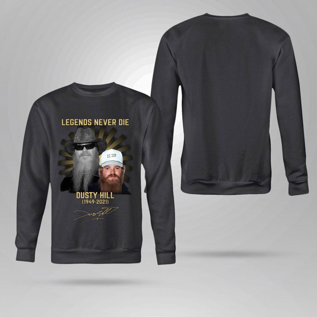 Premium RIP Dusty Hill Legends Never Die 1949-2021 Signature Shirt 4 RIP Dusty Hill Legends Never Die 1949-2021 Signature Shirt