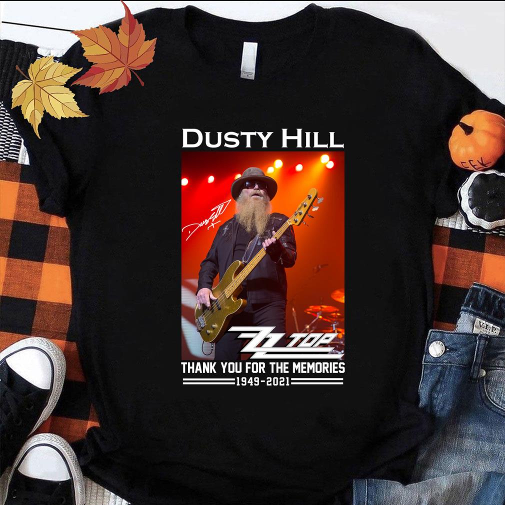 Hot RIP Dusty Hill Rest In Peace ZZ Top Rock Band Thank Memories Shirt 1 RIP Dusty Hill Rest In Peace ZZ Top Rock Band Thank Memories Shirt