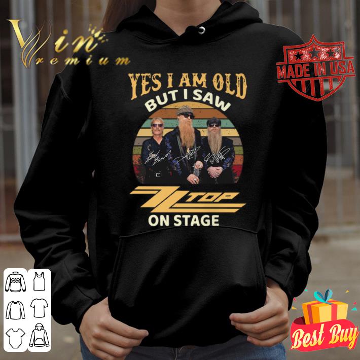 Premium RIP Dusty Hill Yes i am old but i saw ZZ Top band on stage signatures vintage sunset shirt 3 RIP Dusty Hill Yes i am old but i saw ZZ Top band on stage signatures vintage sunset shirt