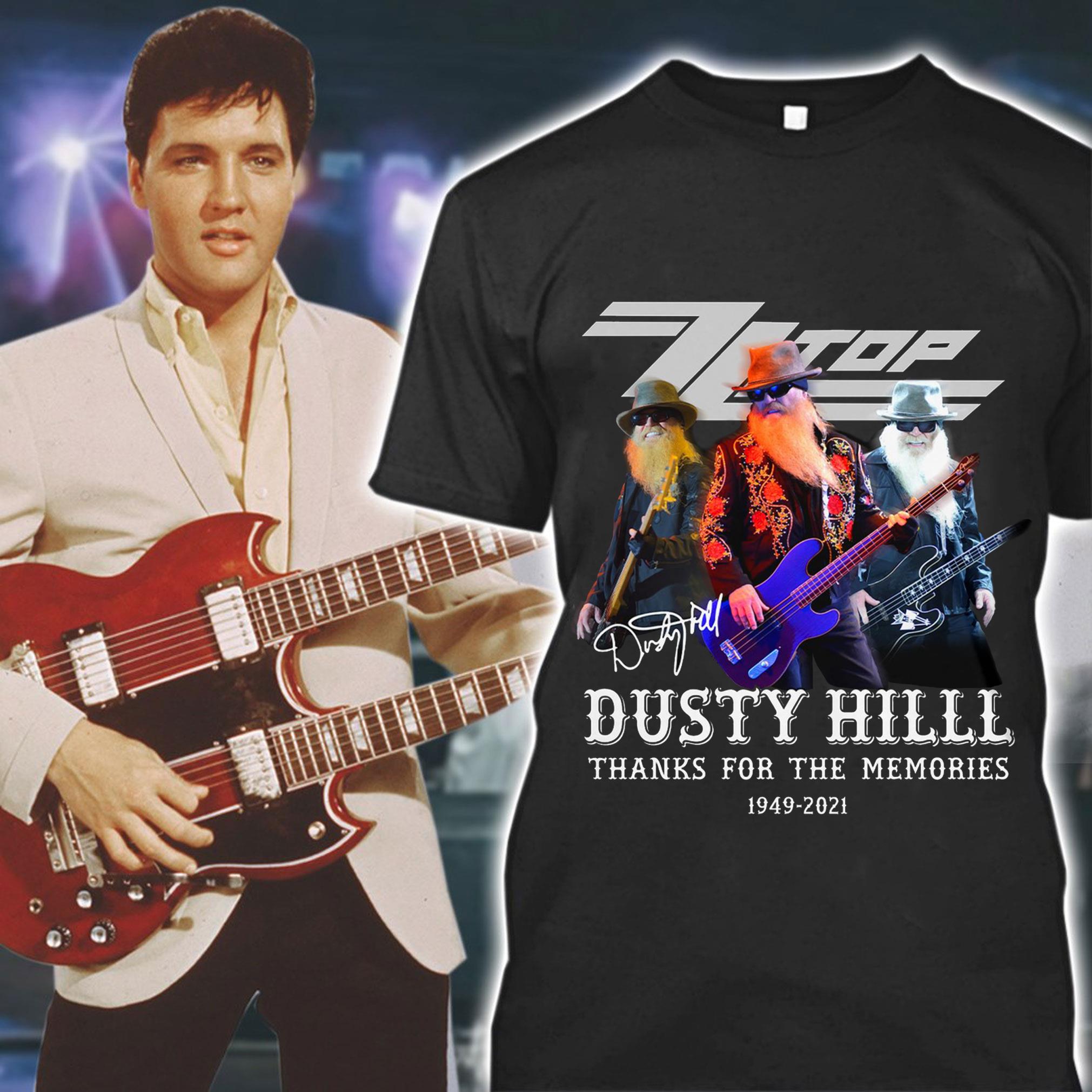 Best Rest In Peace Dusty Hill 1949-2021 Signature Thank You For The Memories ZZ Top Band Shirt 1 Rest In Peace Dusty Hill 1949-2021 Signature Thank You For The Memories ZZ Top Band Shirt