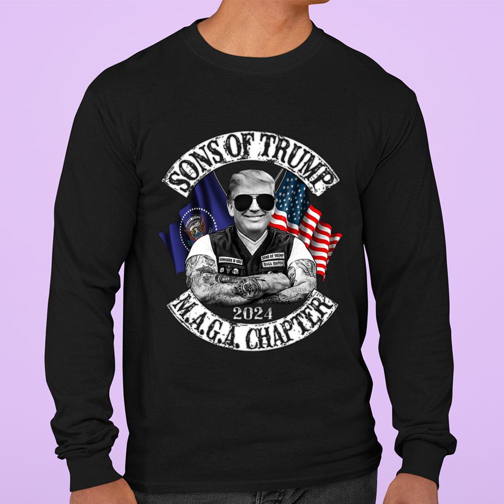Original Sons Of Donald Trump 2024 M.A.G.A. Chapter American Flag Shirt 3 Sons Of Donald Trump 2024 M.A.G.A. Chapter American Flag Shirt