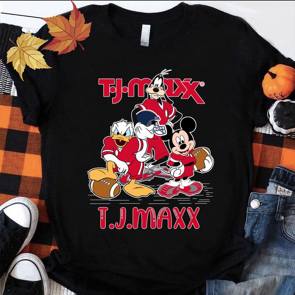 Funny TJ Maxx Mashup Disney Characters Mickey Mouse Donald Duck Goofy Shirt 1 TJ Maxx Mashup Disney Characters Mickey Mouse Donald Duck Goofy Shirt