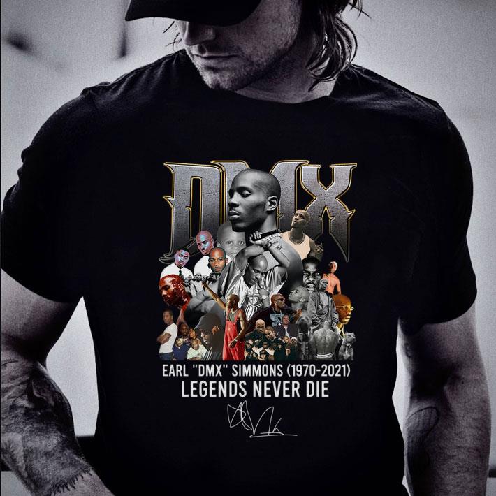 Premium Thank Memories DMX Earl DMX Simmons 1970-2021 Legends Never Die Signature Shirt 2 Thank Memories DMX Earl DMX Simmons 1970-2021 Legends Never Die Signature Shirt