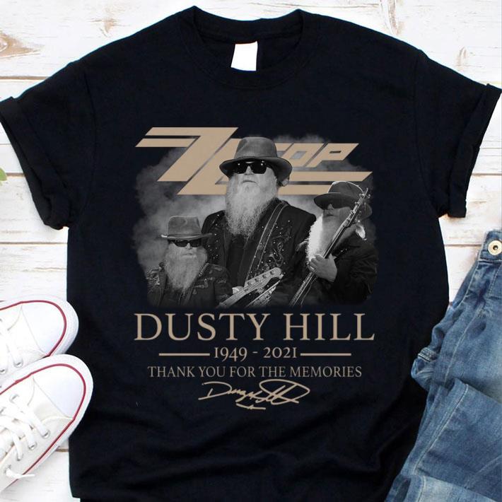 Original Thank You Dusty Hill RIP Signature Zz Top Rock Band 1949-2021 Shirt 1 Thank You Dusty Hill RIP Signature Zz Top Rock Band 1949-2021 Shirt