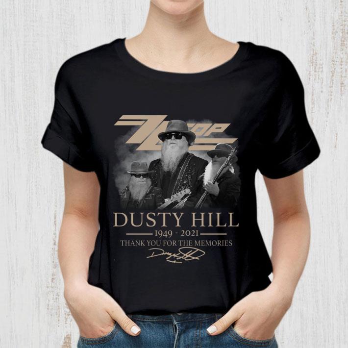 Original Thank You Dusty Hill RIP Signature Zz Top Rock Band 1949-2021 Shirt 2 Thank You Dusty Hill RIP Signature Zz Top Rock Band 1949-2021 Shirt