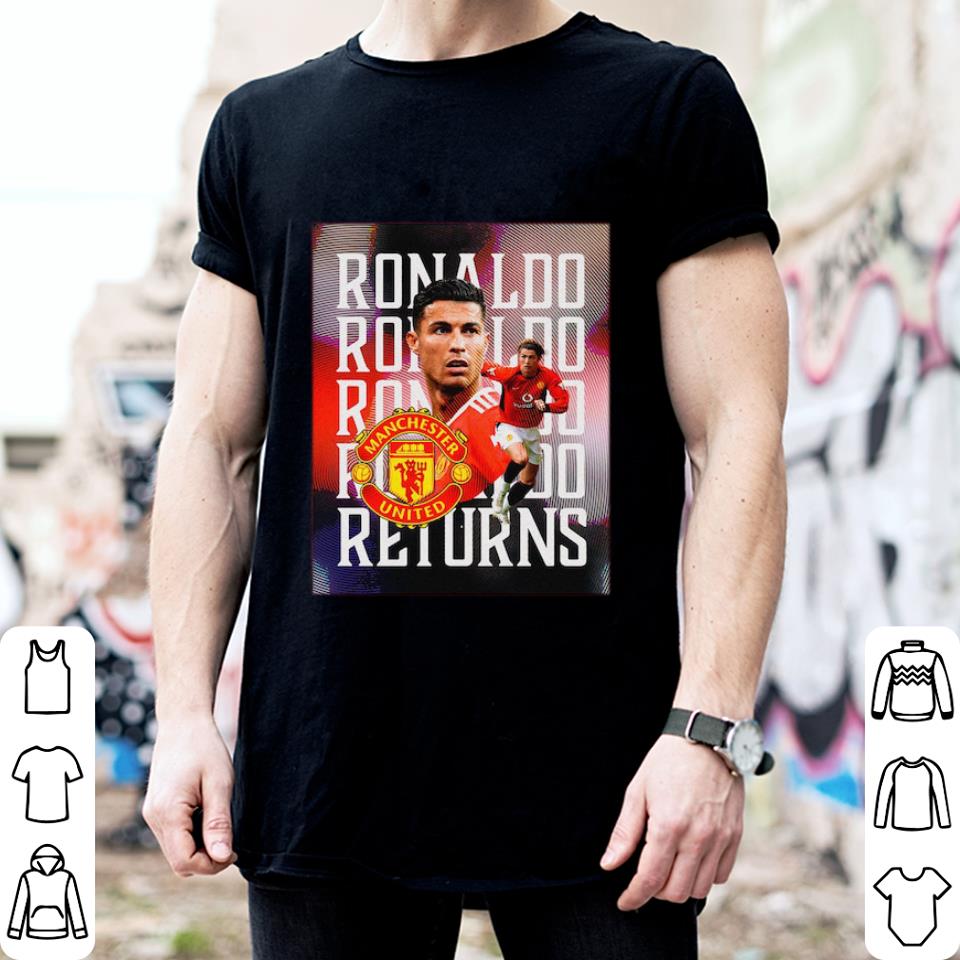 Funny Welcome Back Home Cristiano Ronaldo Returns Manchester United Shirt 2 Welcome Back Home Cristiano Ronaldo Returns Manchester United Shirt