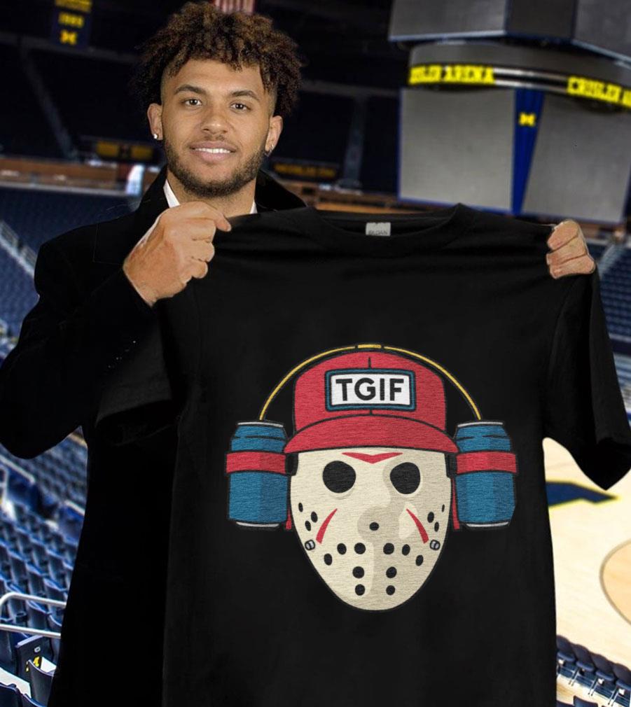 Best Halloween Jason Voorhees TGIF friday Shirt