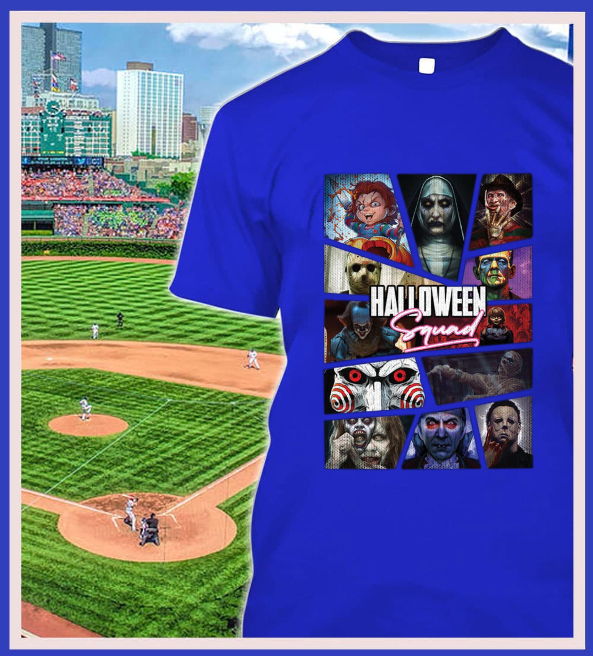 Funny Halloween Squad Horror Movies Characters Shirt 2 Halloween Squad Horror Movies Characters Shirt