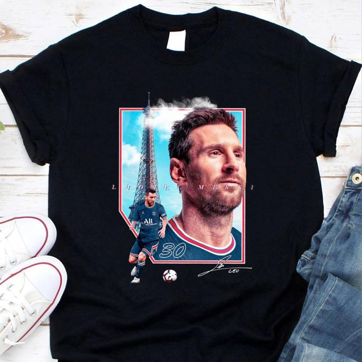 Best M30 Lionel Messi Paris Saint Germain Signature Shirt