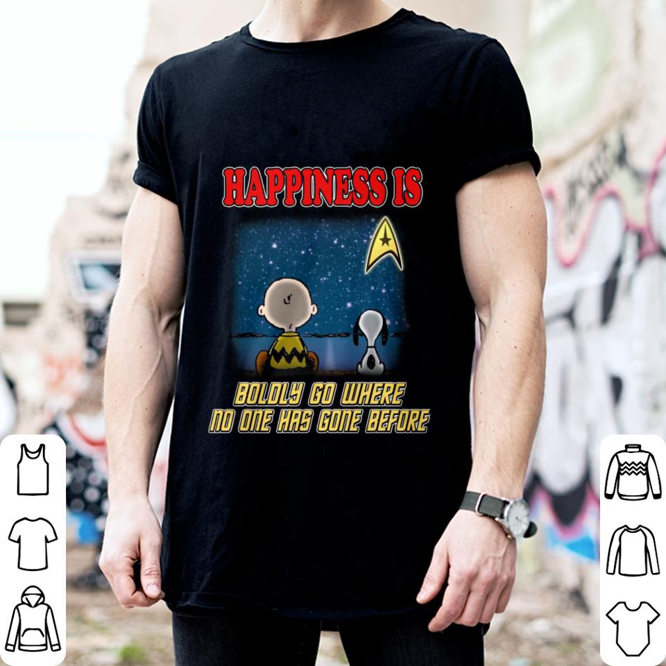 Best Star Trek Charlie Brown Snoopy Happiness Is Boldly Go Where No One Has Gone Before Shirt 2 Star Trek Charlie Brown Snoopy Happiness Is Boldly Go Where No One Has Gone Before Shirt