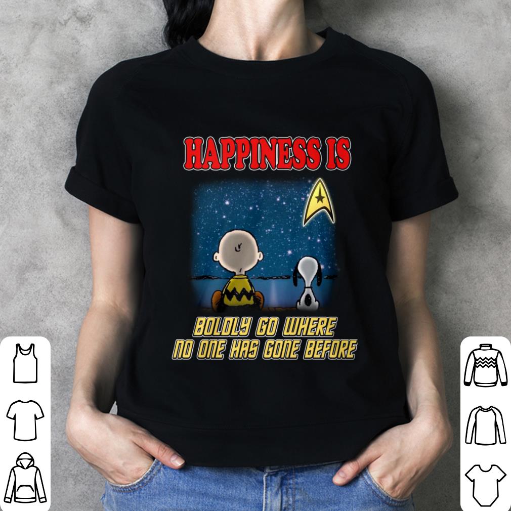 Best Star Trek Charlie Brown Snoopy Happiness Is Boldly Go Where No One Has Gone Before Shirt 3 Star Trek Charlie Brown Snoopy Happiness Is Boldly Go Where No One Has Gone Before Shirt