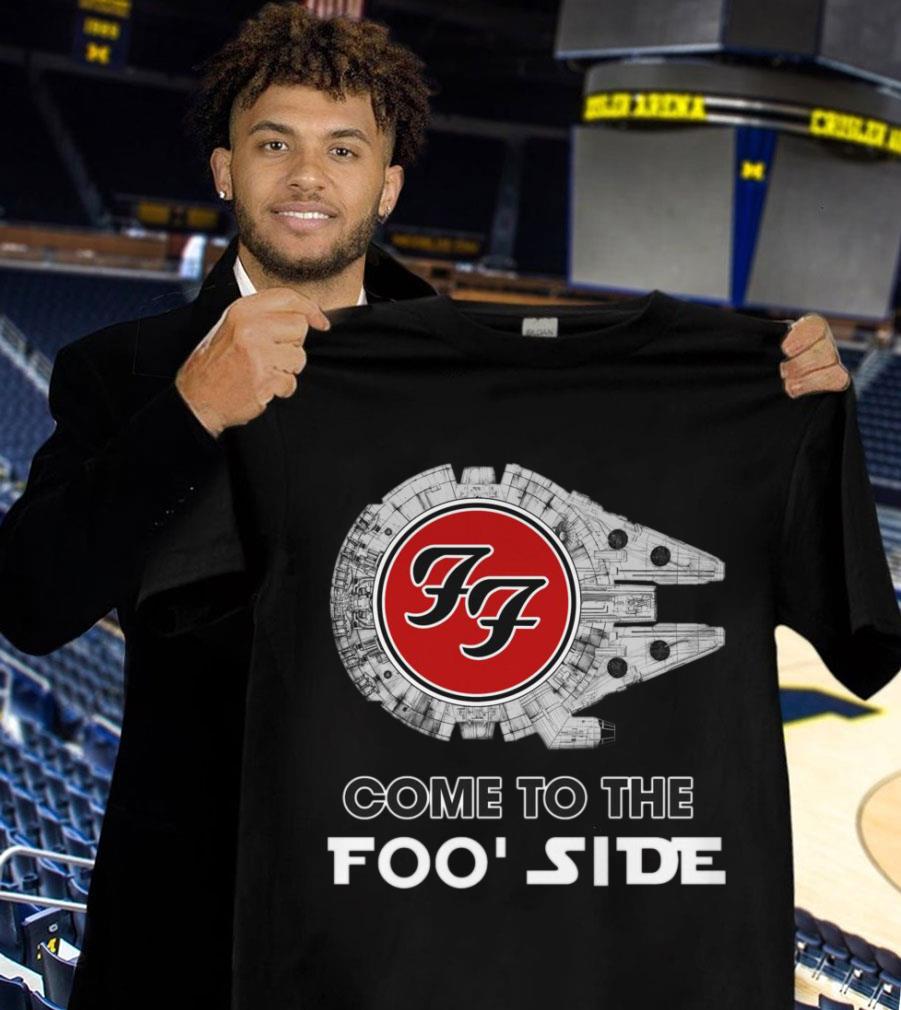 Official Star Wars Foo Fighters Come To The Foo Side Shirt