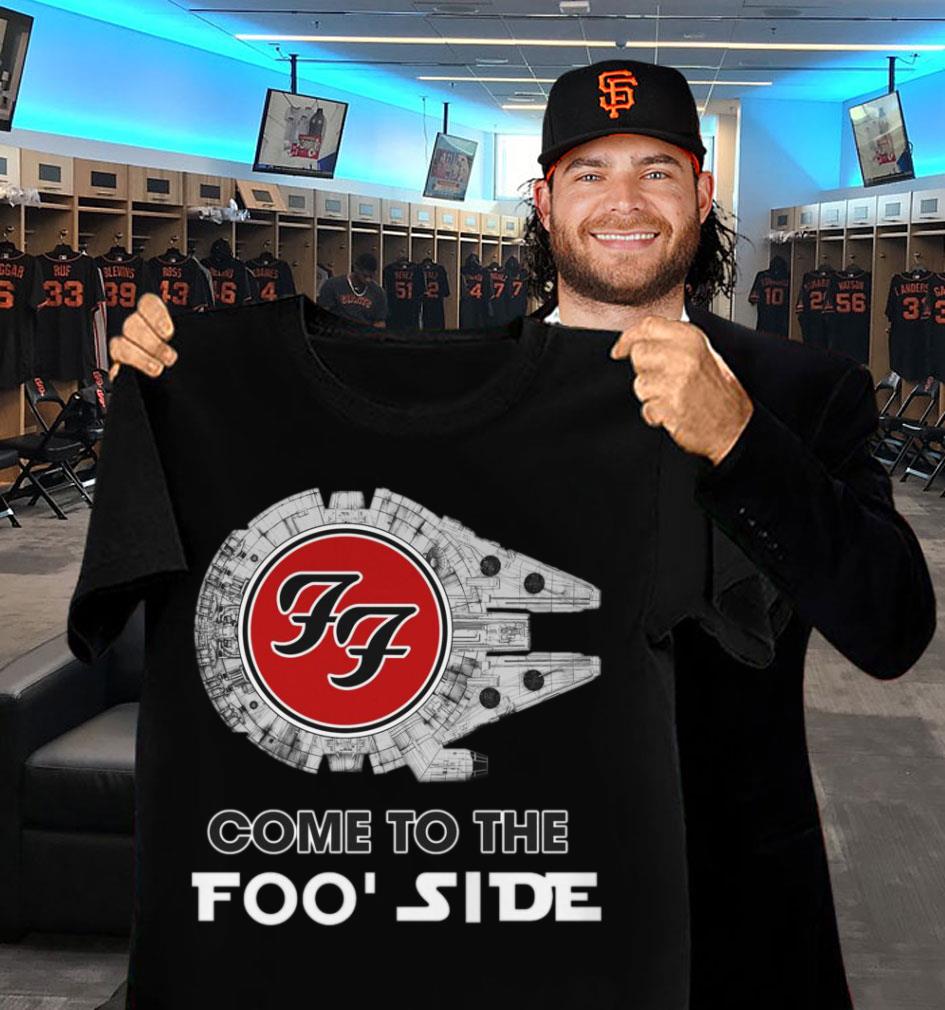 Official Star Wars Foo Fighters Come To The Foo Side Shirt 2 Star Wars Foo Fighters Come To The Foo Side Shirt